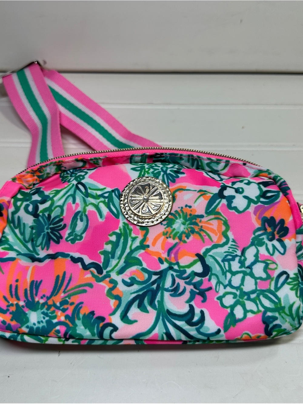 NEW Lilly Pulitzer PERFECT POPPY BELT BAG Waist Fanny Pack Cross Body Purse
